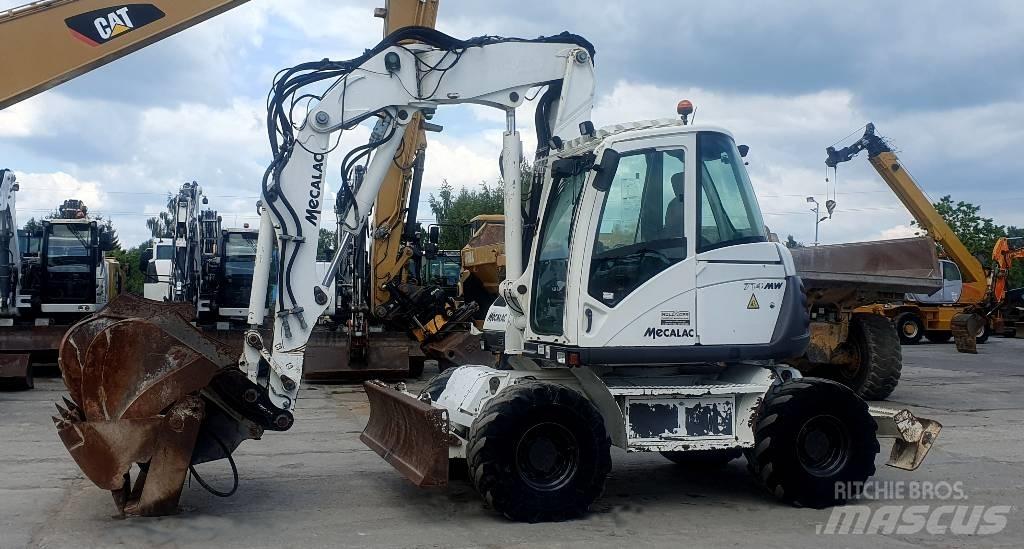 Mecalac 714 MWE Bageri na kotačima