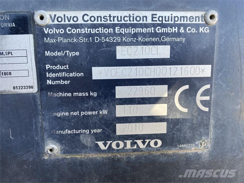 Volvo EC 210 C L Bageri gusjeničari