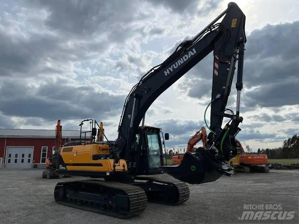 Hyundai HX 220 Bageri gusjeničari