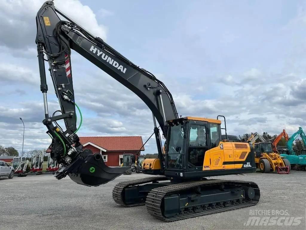 Hyundai HX 220 Bageri gusjeničari