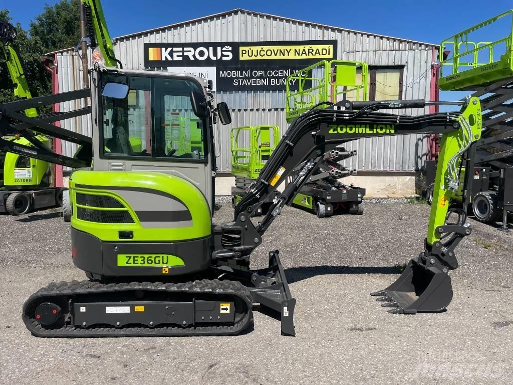 Zoomlion ZE 36 GU Bageri gusjeničari