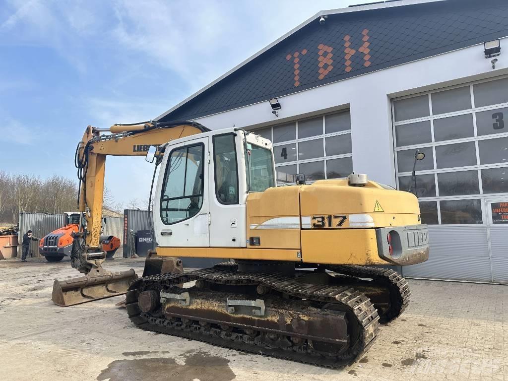 Liebherr R 317 Bageri gusjeničari
