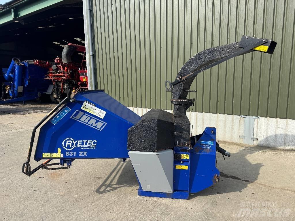 JBM Ryetec 831 ZX Drobilice za drvo / čiperi