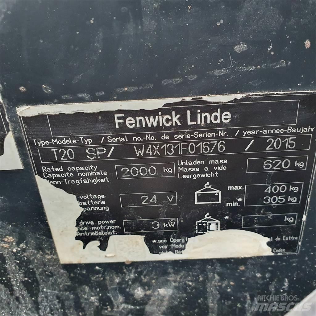 Linde T20SP kurz Nisko podizni električni viličar