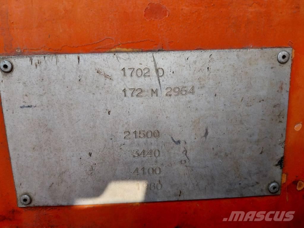 Atlas 1702 D Bageri na kotačima