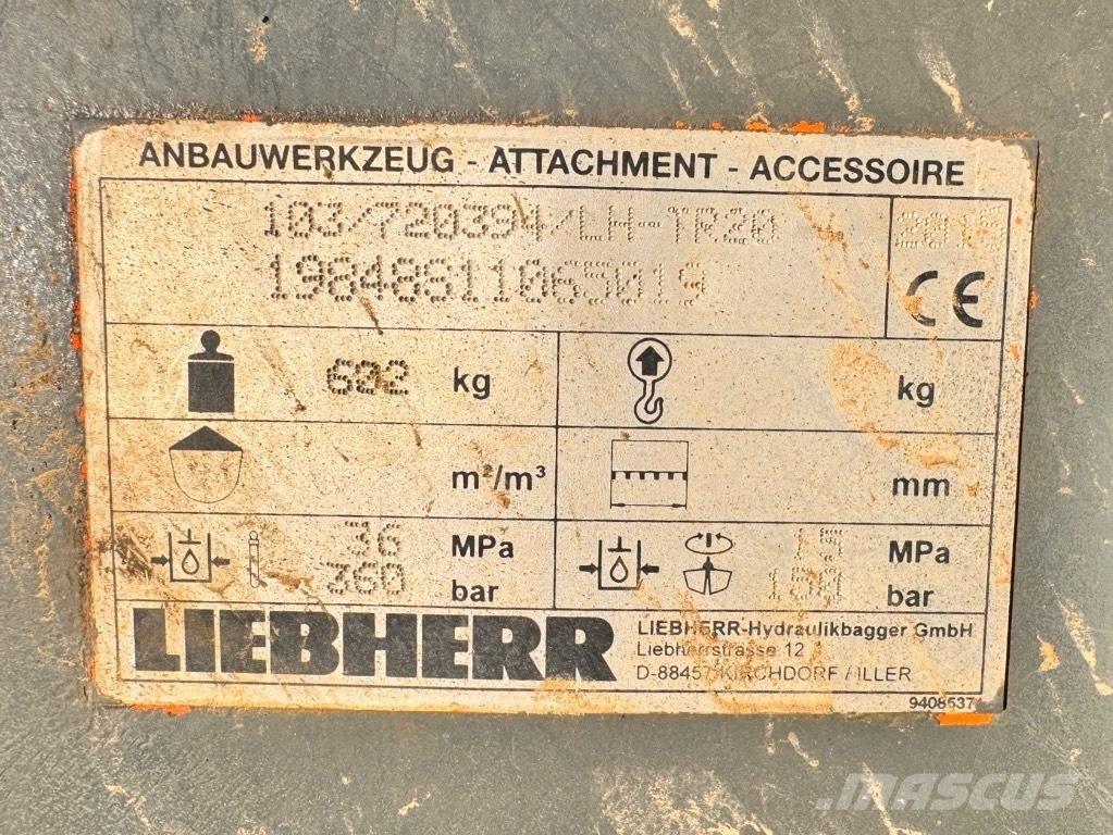 Liebherr LH-TR 20 Brze spojnice