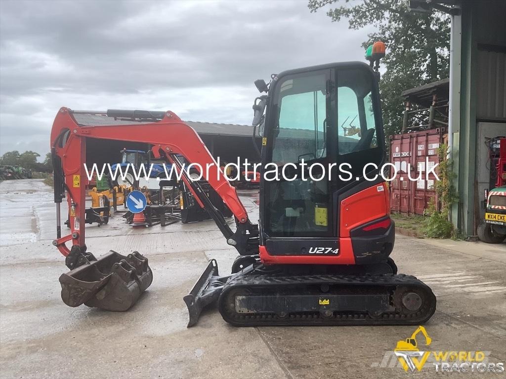 Kubota U 27-4 Mini bageri <7t