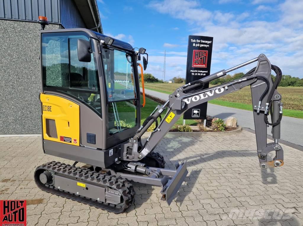 Volvo EC 18 E Mini bageri <7t
