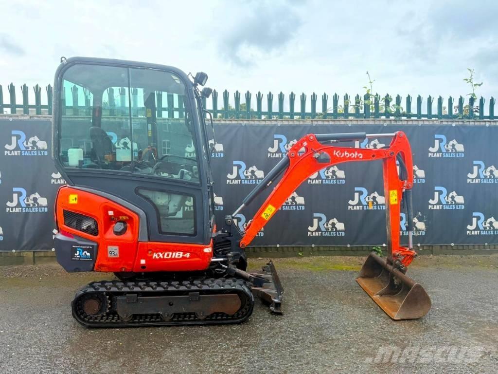 Kubota KX 018-4 Mini bageri <7t