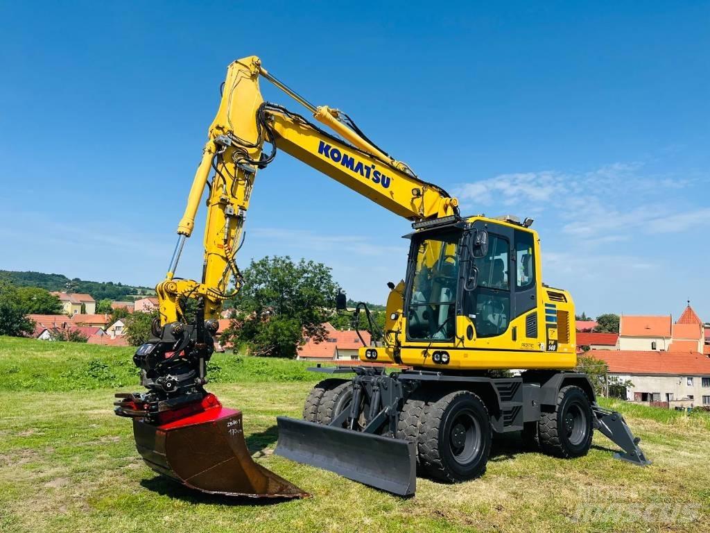 Komatsu PW 148-10 Bageri na kotačima