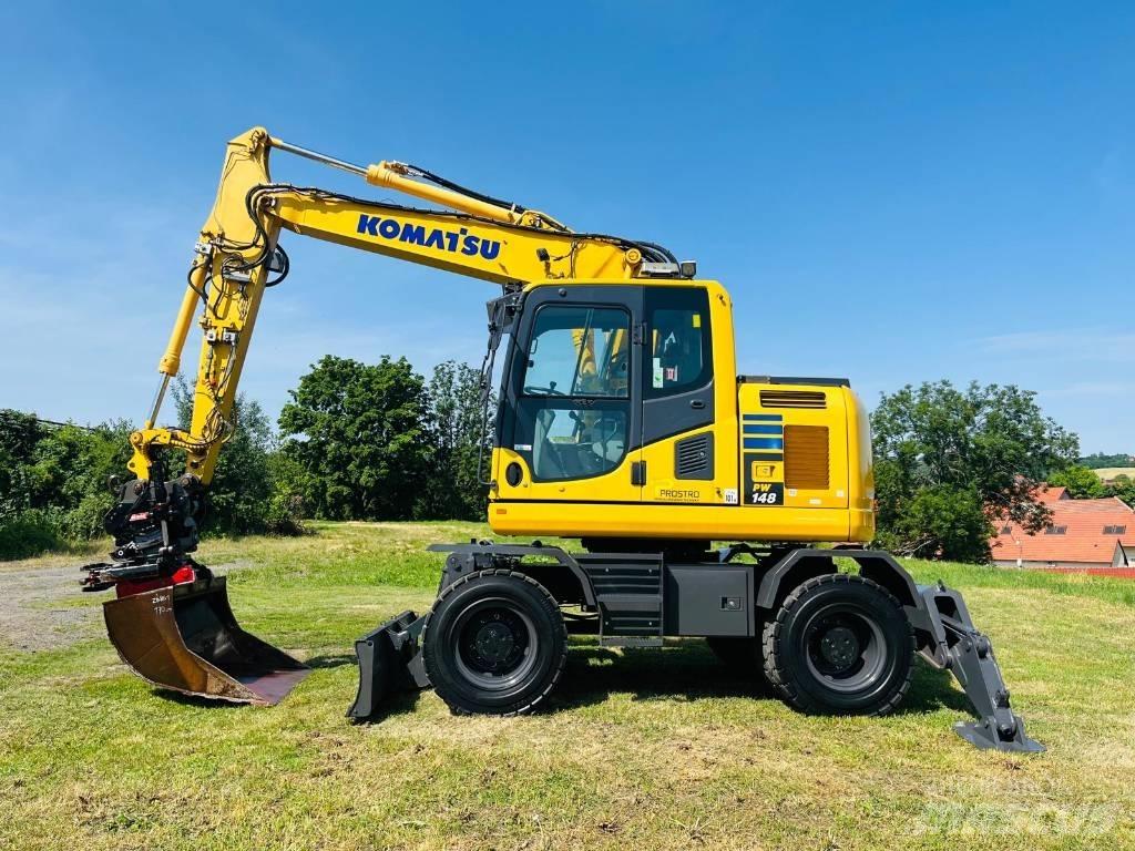 Komatsu PW 148-10 Bageri na kotačima
