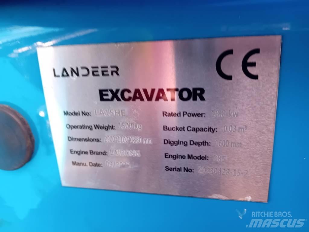  Landeer LA15HE Mini bageri <7t