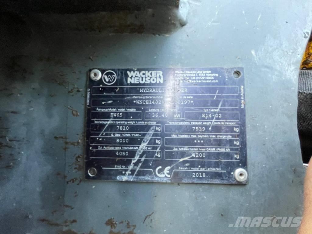 Wacker Neuson W65 Bageri na kotačima