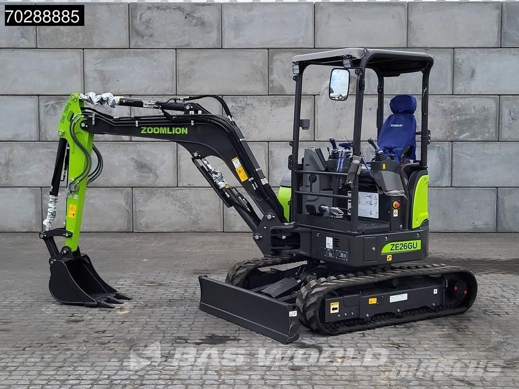 Zoomlion ZE26 GU Mini bageri <7t