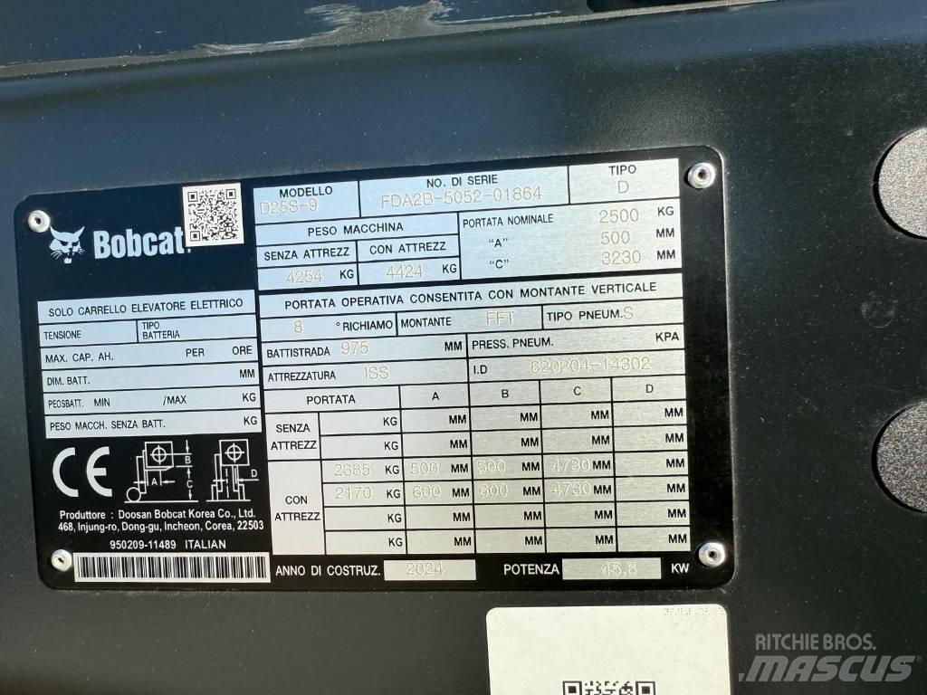 Bobcat D 25 S-9 Dizelski viličari