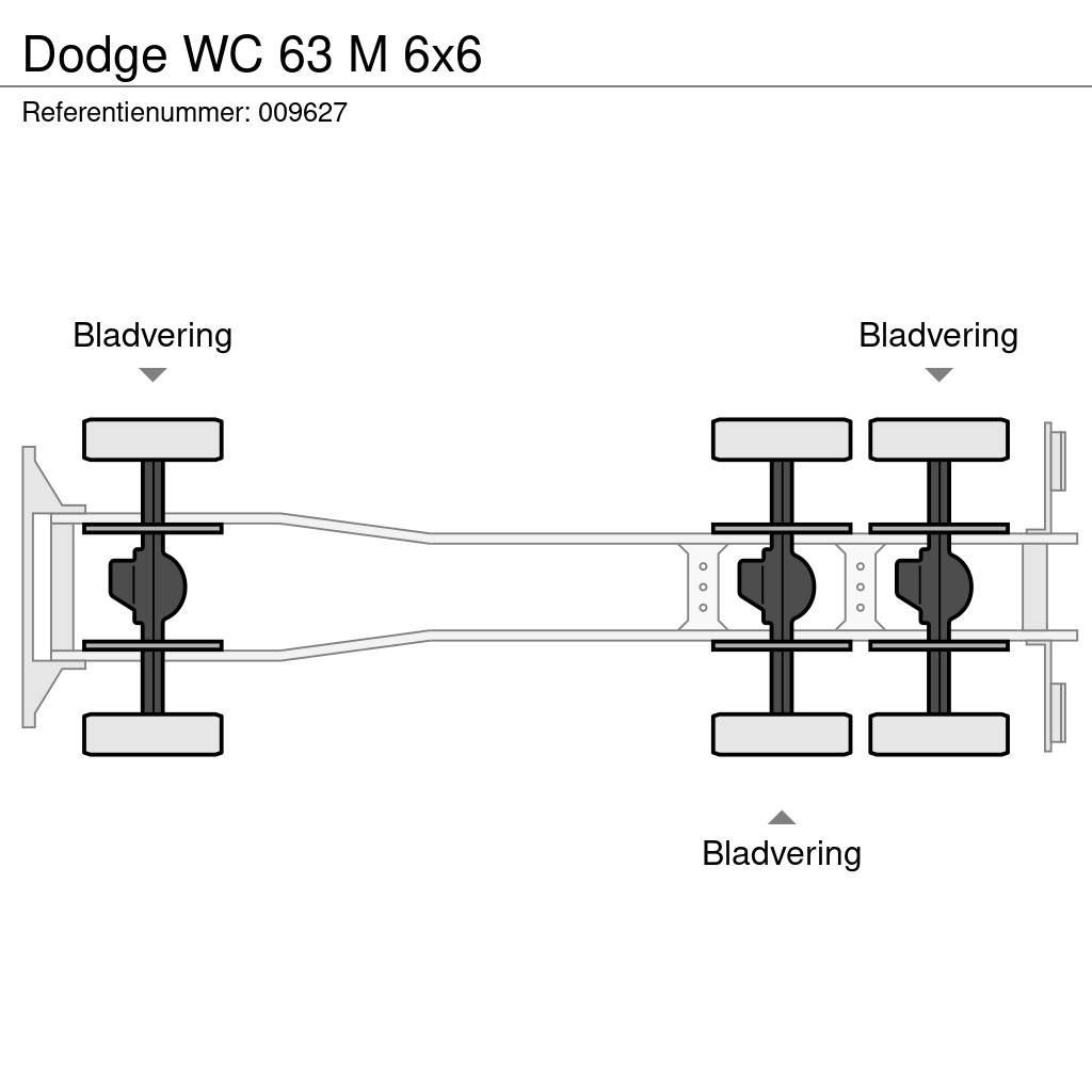 Dodge WC 63 M 6x6 Rabljene dizalice za težak teren