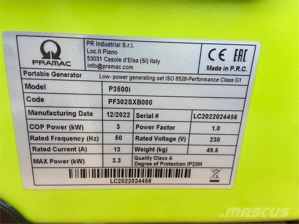 Pramac P3500i Ostali agregati