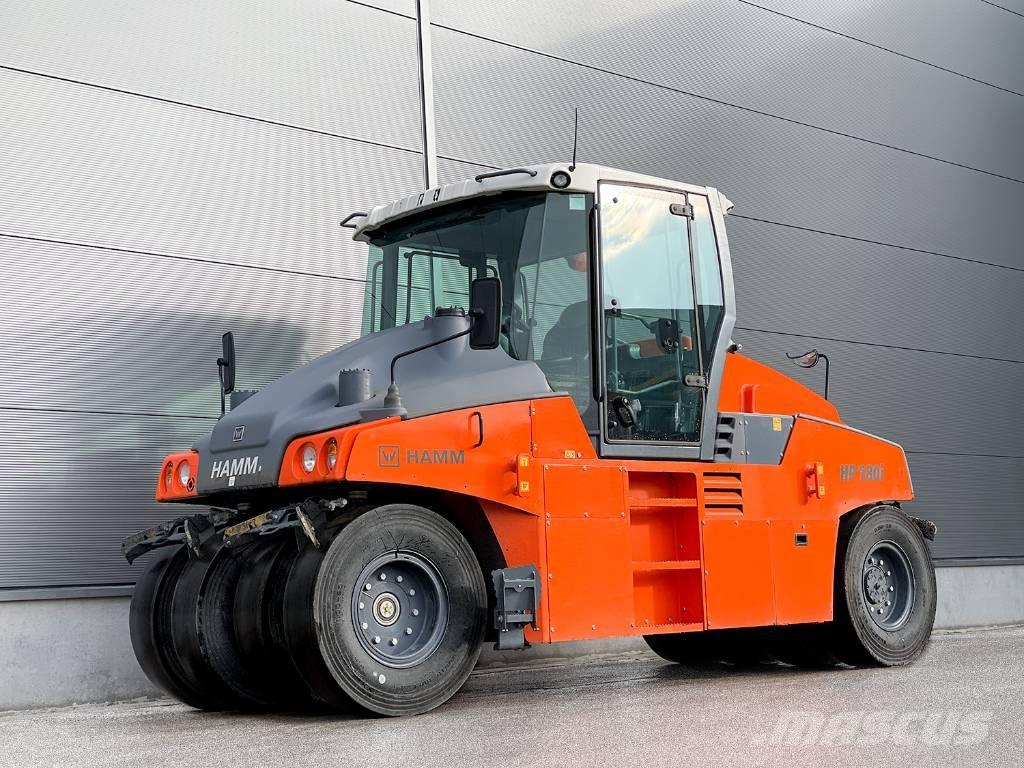 Hamm HP 180I Gumeni valjci na kotačima