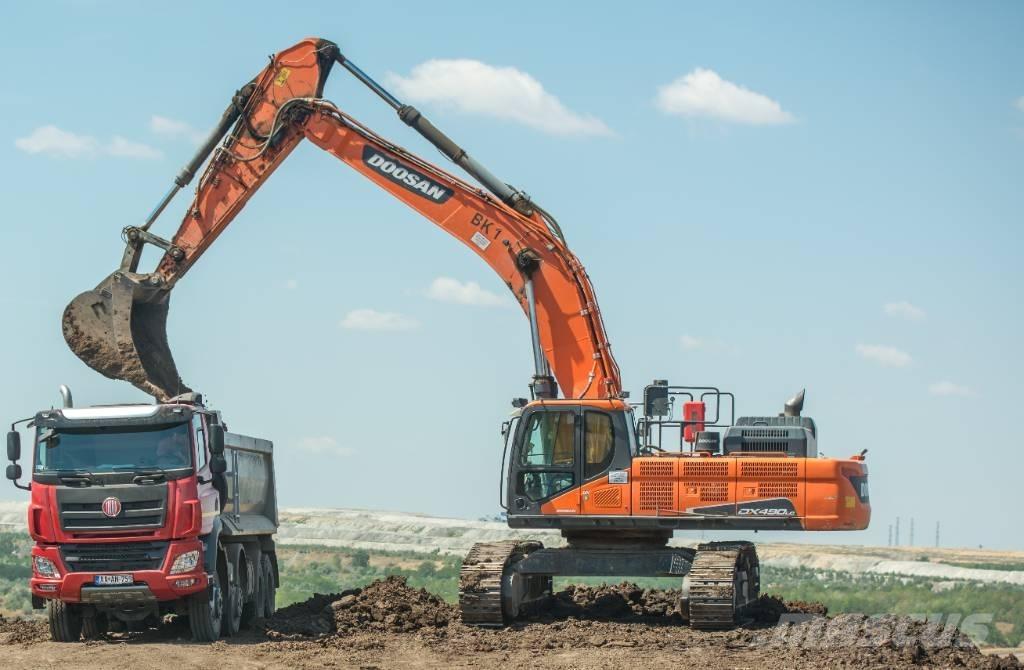 Doosan DX490LC-5 Bageri gusjeničari