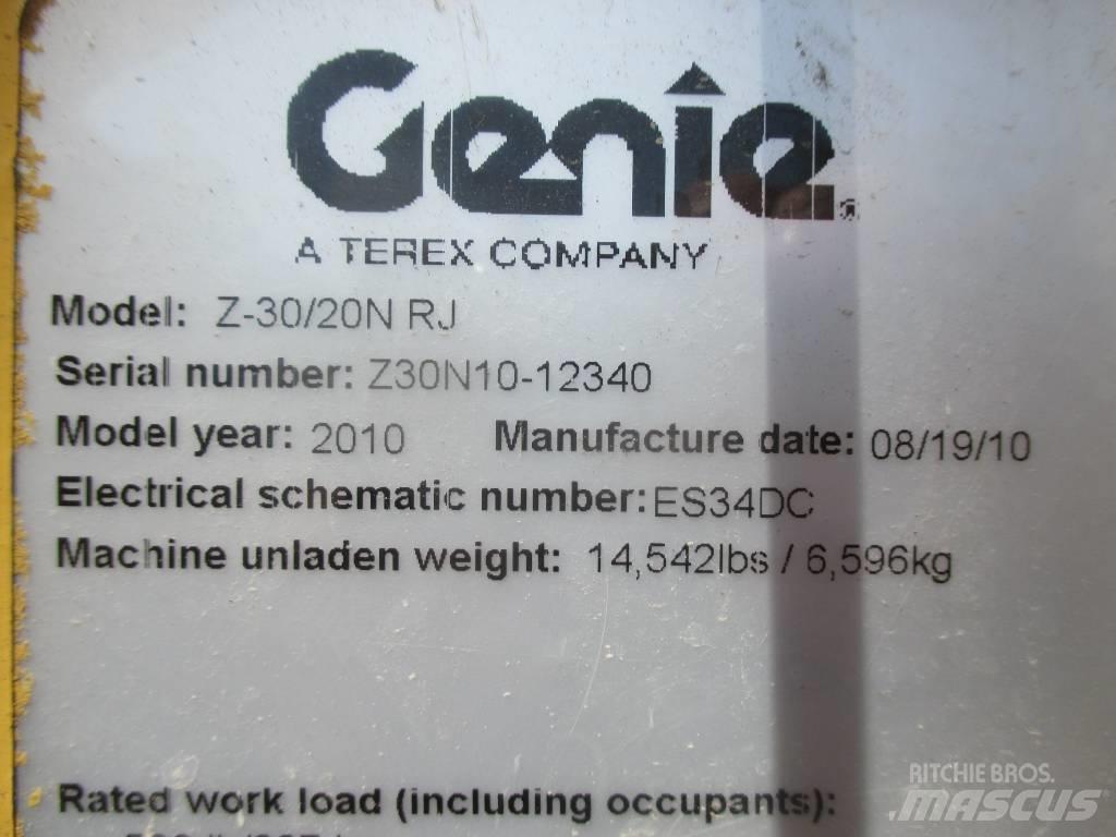 Genie Z 30/20 N RJ Zglobne podizne platforme