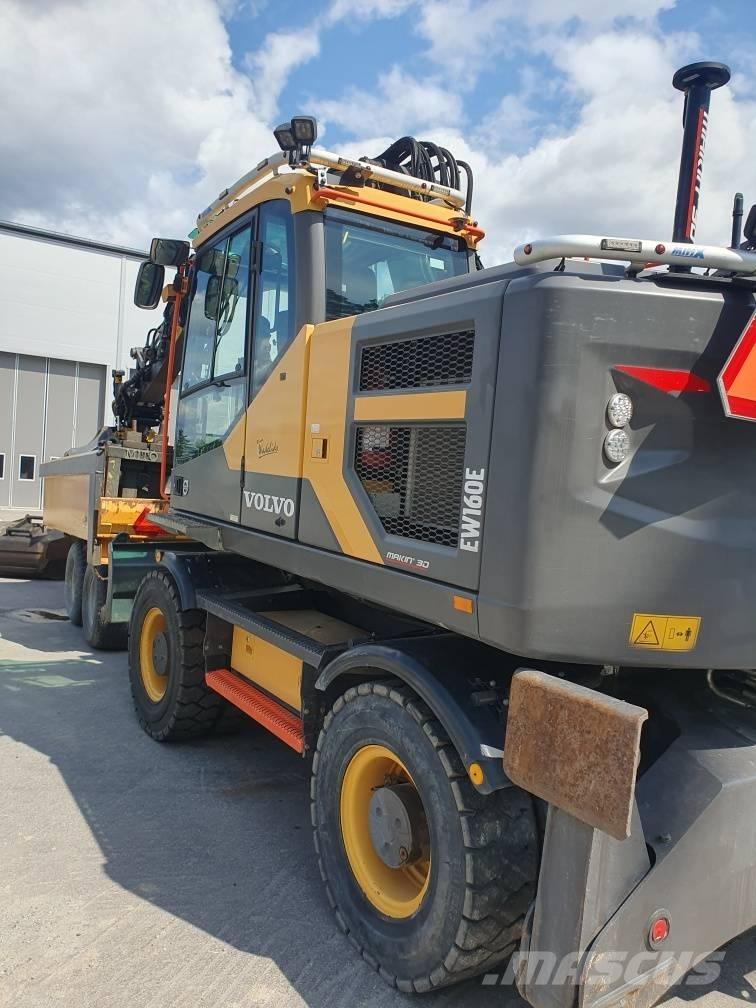 Volvo EW 160 E Bageri na kotačima
