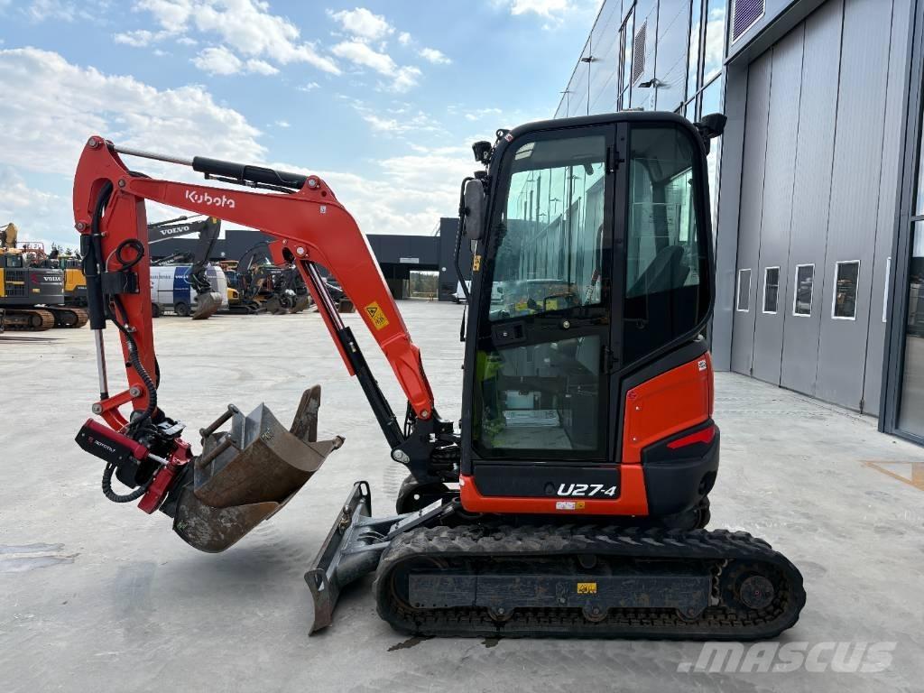 Kubota U 27-4 Mini bageri <7t
