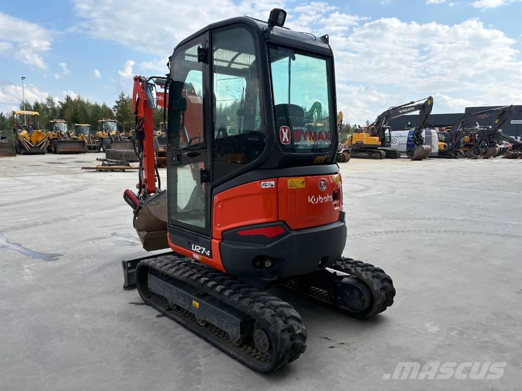 Kubota U 27-4 Mini bageri <7t