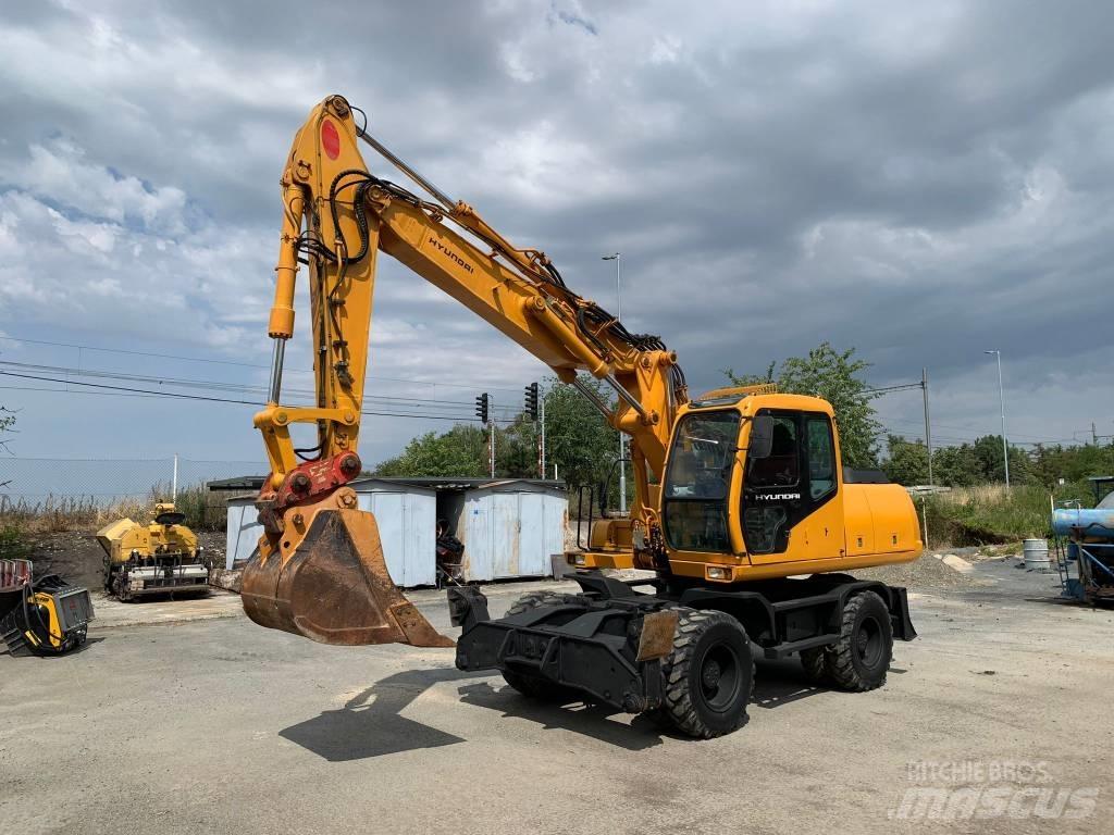Hyundai ROBEX 170W-3 Bageri na kotačima