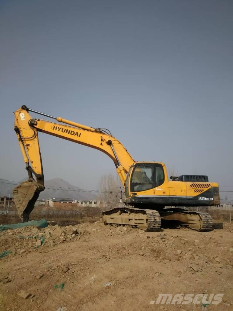 Hyundai 335lc-9s Bageri gusjeničari