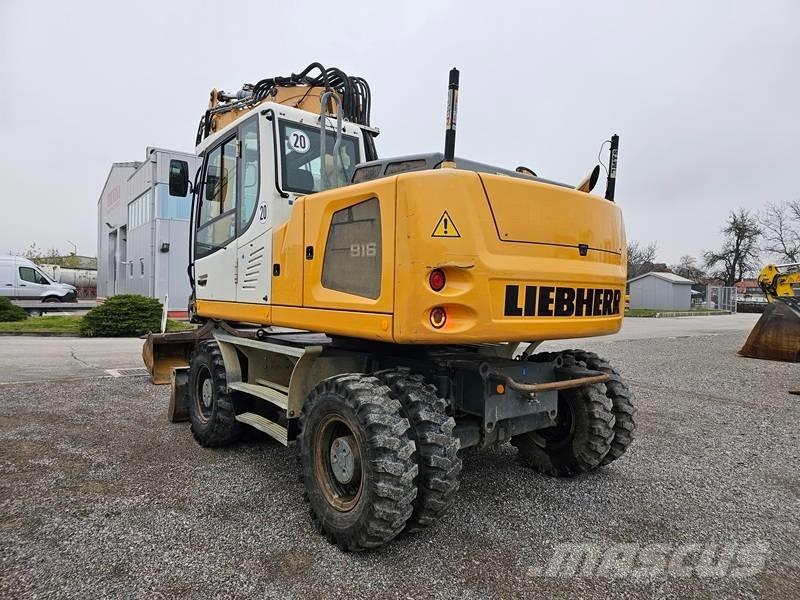 Liebherr A 916 Bageri na kotačima