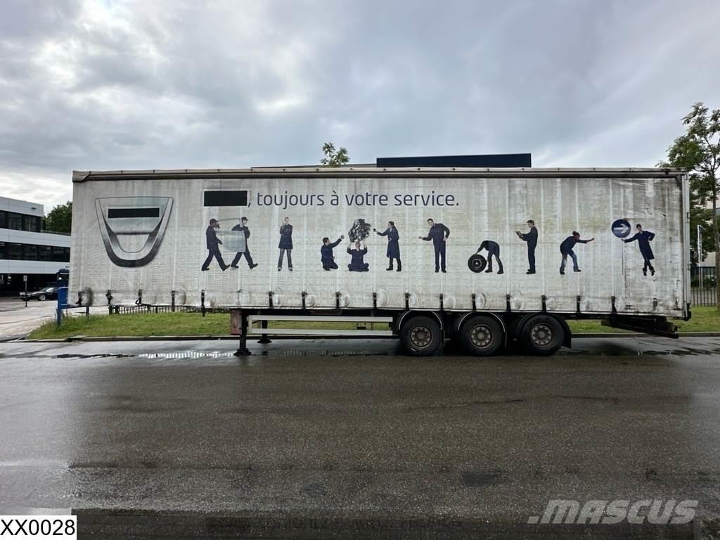 Fruehauf Tautliner Poluprikolice sa ceradom