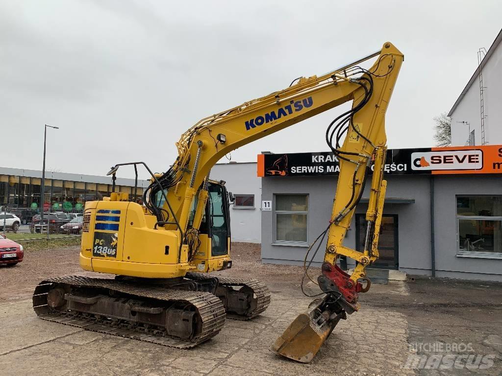 Komatsu PC 138 US-10 Bageri gusjeničari