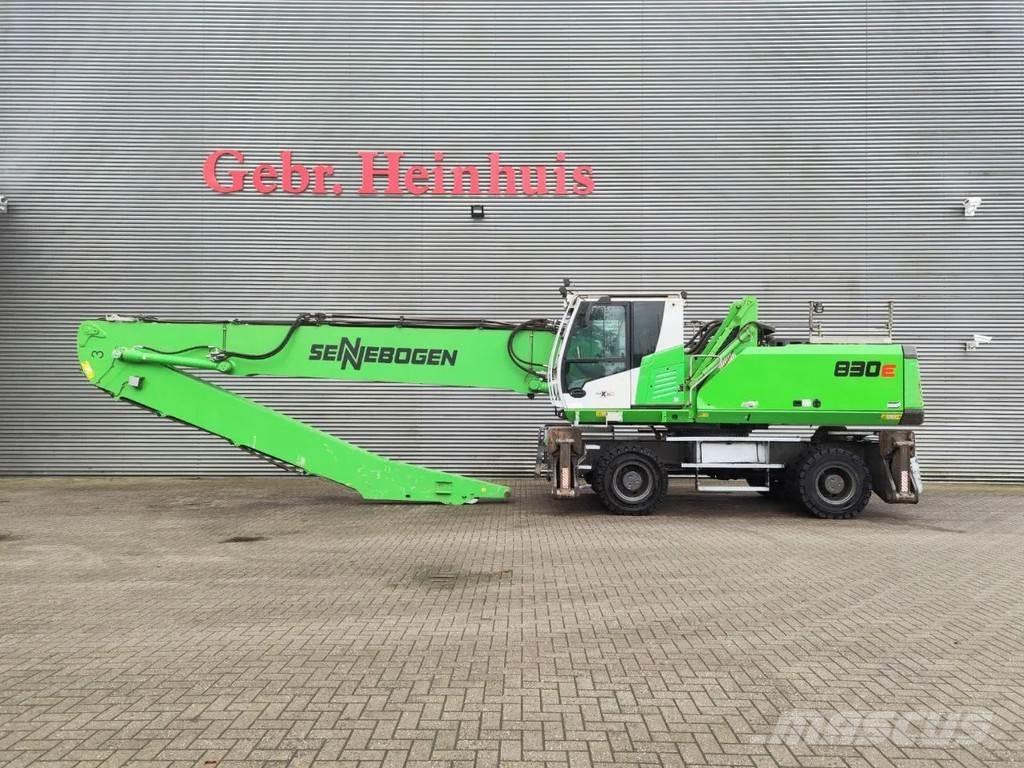 Sennebogen 830 E Bageri za manipuliranje materijalom / otpadom
