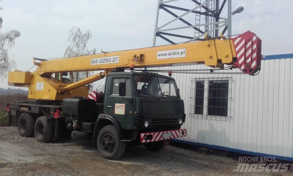 Kamaz KC 45719 Rabljene dizalice za težak teren