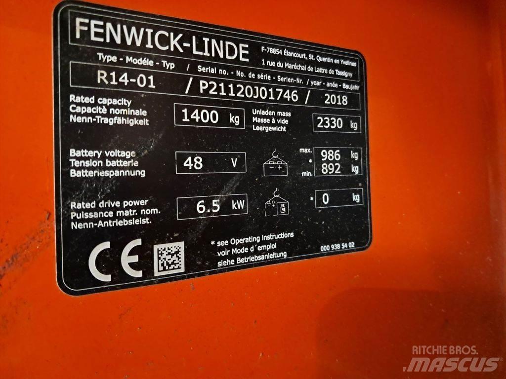 Linde R14-01 Viličari sa pomičnim stupom