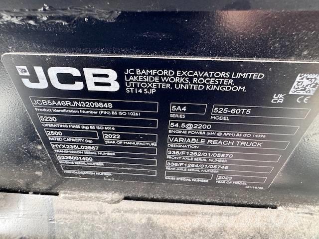 JCB 525-60 Teleskopski viličari