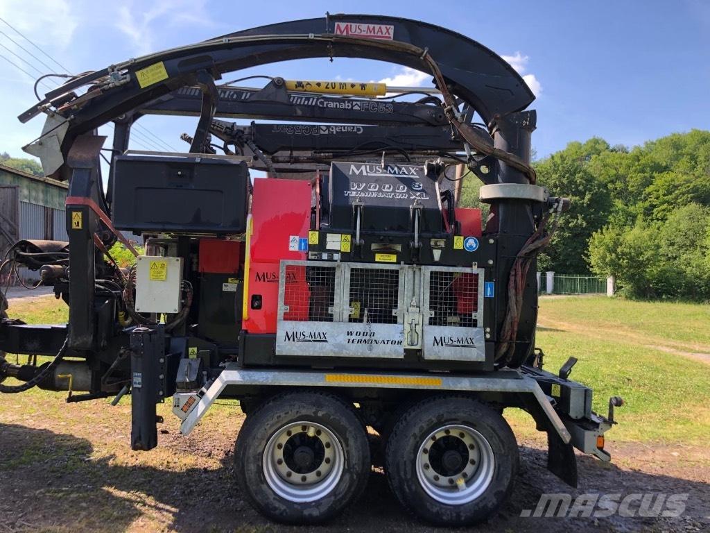 Mus-Max WT8XLZ Wood chippers