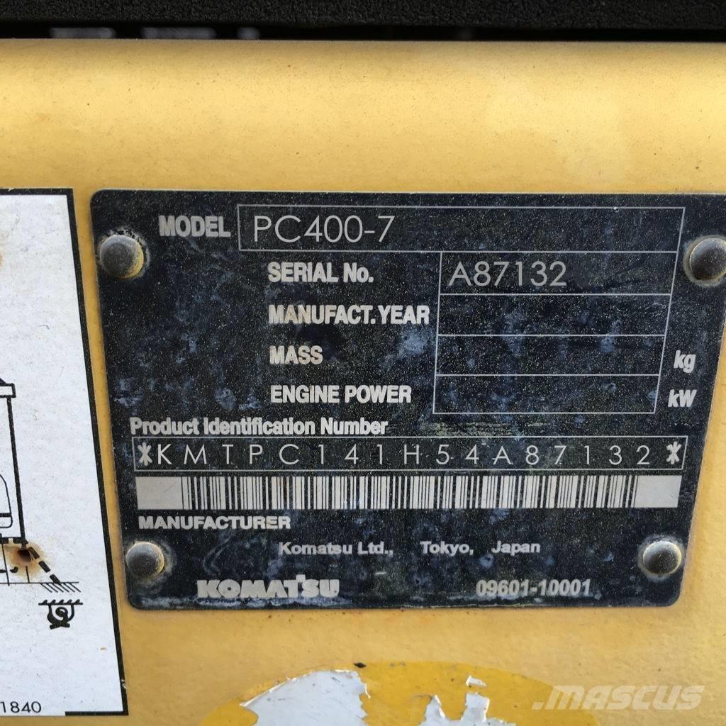 Komatsu PC 400-7 Bageri gusjeničari