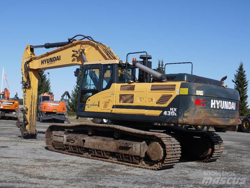 Hyundai HX 430 L Bageri gusjeničari