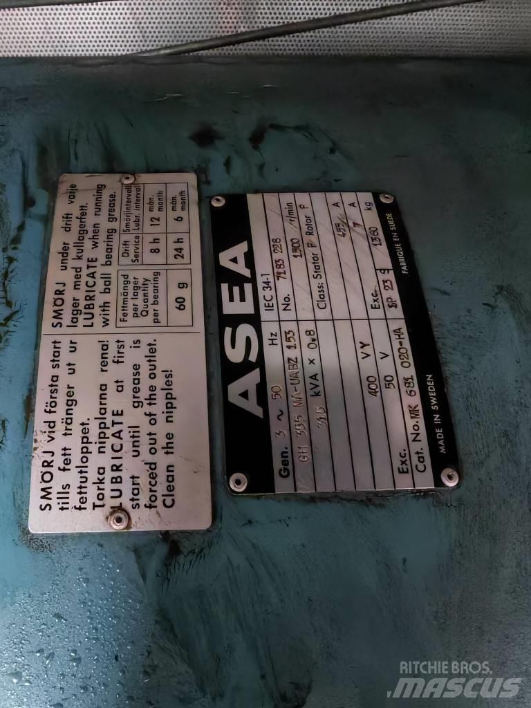 Asea 320kVA 295kW Dizel agregati