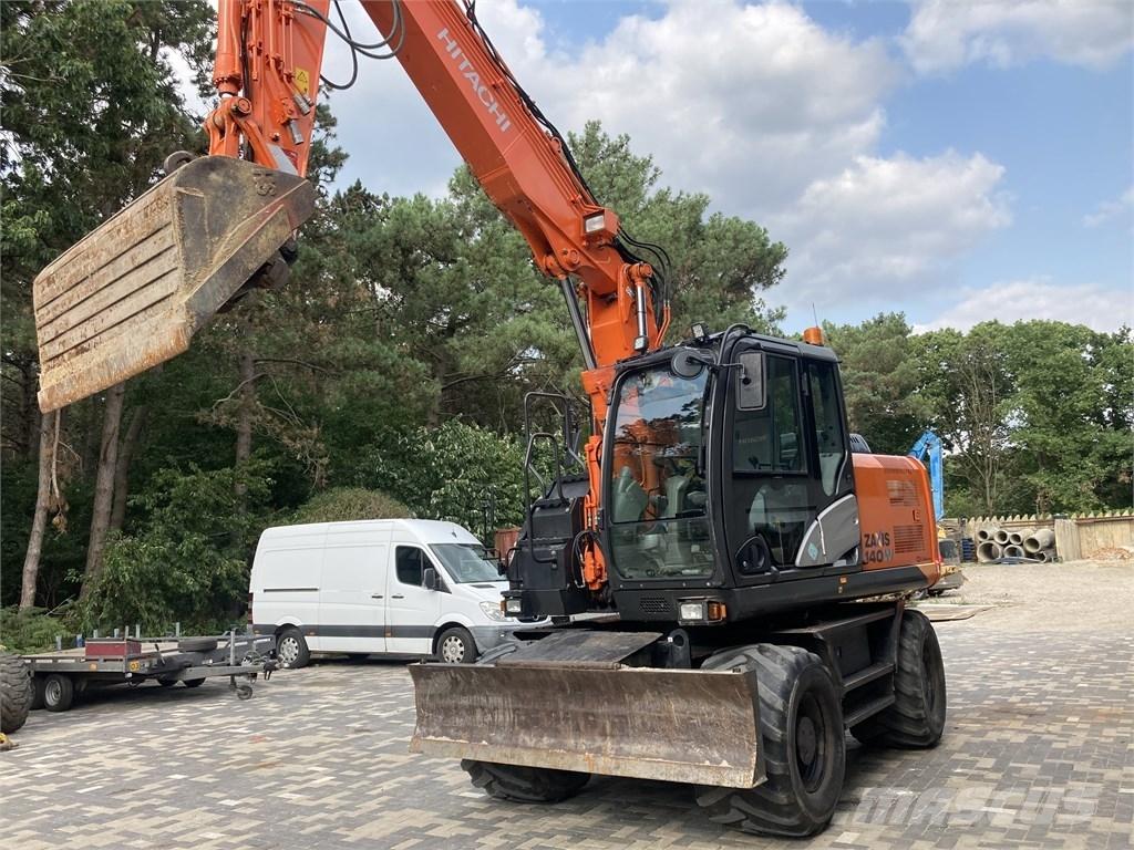 Hitachi ZX 140 W-5 Bageri na kotačima