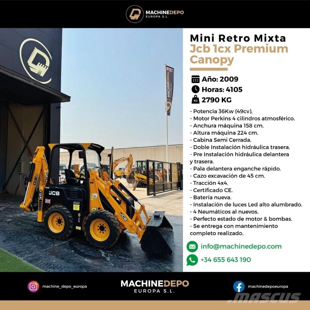 JCB 1 CX Utovarni rovokopači