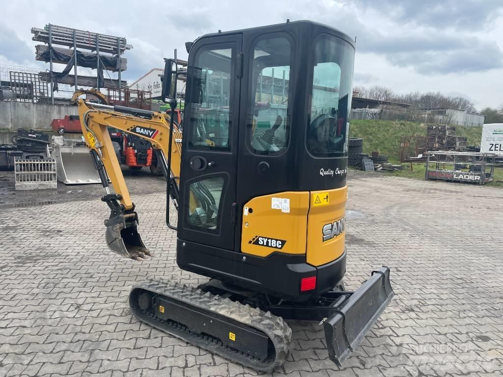 Sany SY 18 C Mini bageri <7t