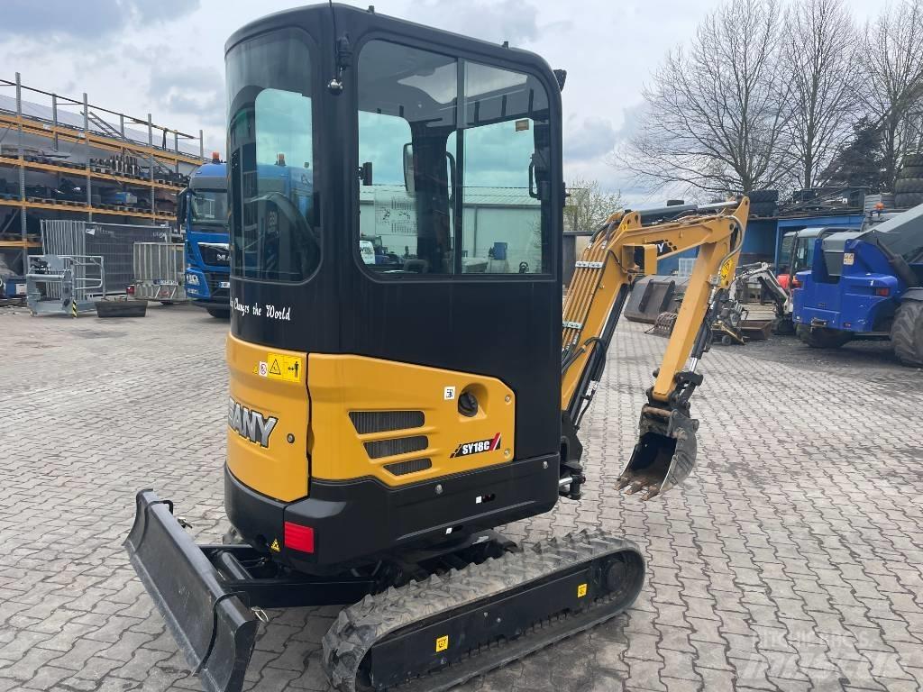Sany SY 18 C Mini bageri <7t