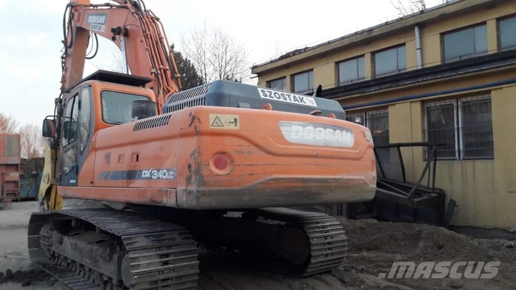 Doosan DX 340 LC Bageri gusjeničari
