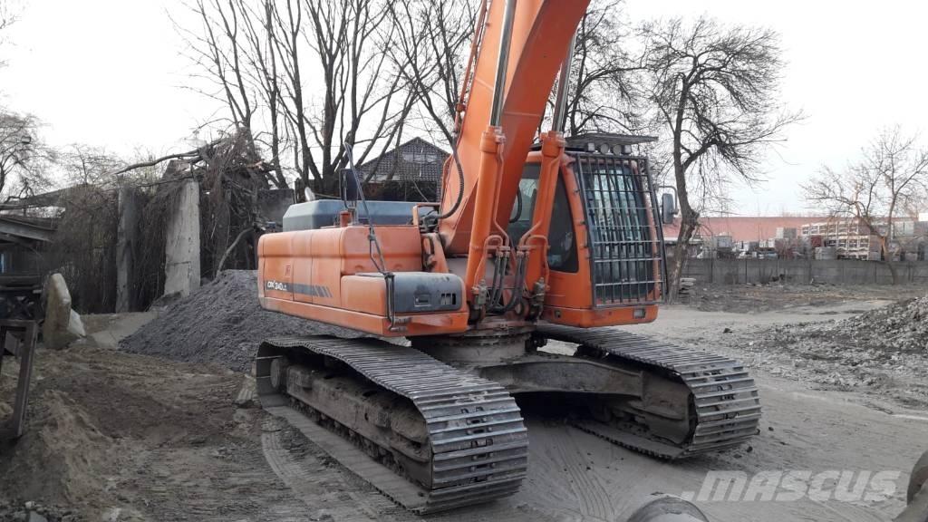 Doosan DX 340 LC Bageri gusjeničari