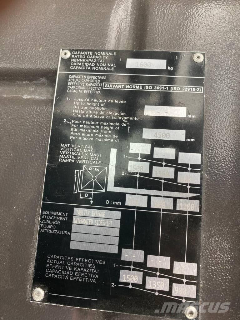 Manitou ME 316 Električni viličari