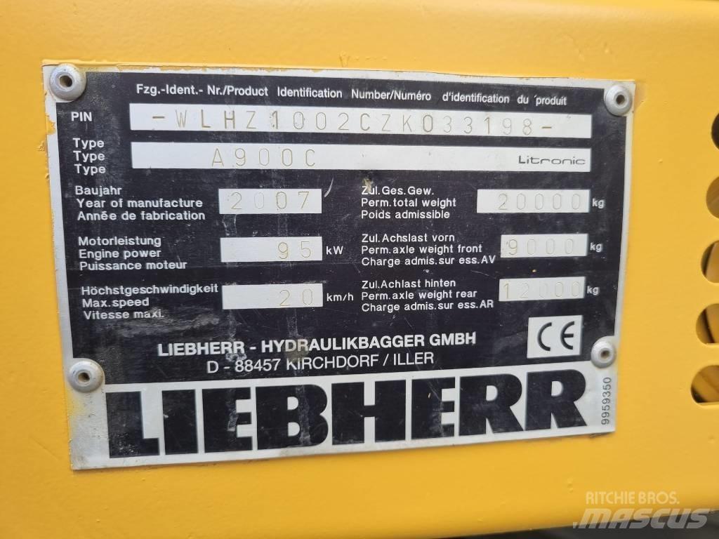 Liebherr A 900 C Bageri na kotačima