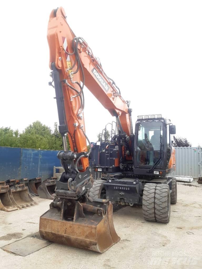 Doosan DX165 WR-7 Bageri na kotačima