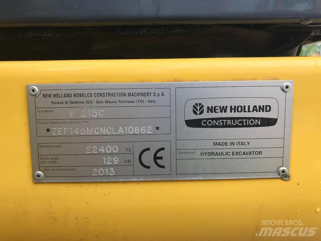 New Holland E 215 C Bageri gusjeničari